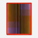Richard Anuszkiewicz, Untitled (Annual Edition), 1972, screenprint on acrylic