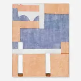 Jessica Mein, Obra sete, 2012, acrylic and gesso on hand cut canvas