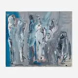 Nicolas Carone, Untitled, 1954, oil on paper