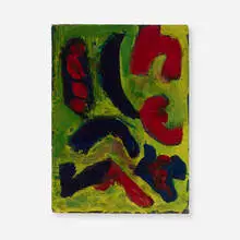 Barnett Newman, Untitled #2, c. 1945, oil on paper
