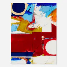Patrick Tidd, Number One, 1963, oil and collage on canvas