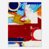 Patrick Tidd, Number One, 1963, oil and collage on canvas