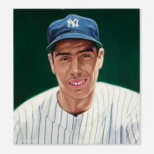 Andy Jurinko, Joe DiMaggio, 1988, oil on canvas