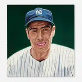 Andy Jurinko, Joe DiMaggio, 1988, oil on canvas