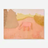 Sally Michel Avery, Horse in Autumn Landscape