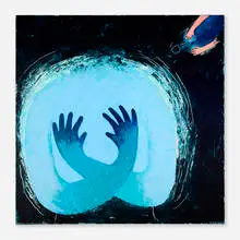 Louisa Chase, Rock, 1979, oil on canvas