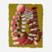 Mie Yim, Quarantine III (from the Quarantine series), 2020, pastel on paper