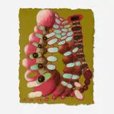 Mie Yim, Quarantine III (from the Quarantine series), 2020, pastel on paper