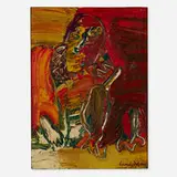 Bengt Lindström, Untitled, acrylic on canvas