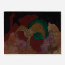 Theodoros Stamos, Untitled #3526, 1949, oil on Masonite