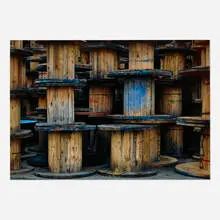 Chris Jordan, Spools, Seattle, 2007, inkjet print