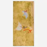 Kikuo Saito, Green Almond, 1982, acrylic on canvas