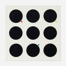 Alexander Liberman, Cycles, 1950, enamel and oil on canvas