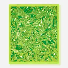 Anselm Reyle, Untitled, 2009, mixed media on canvas, acrylic