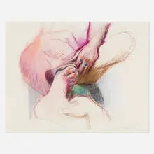 Joan Semmel, Untitled, 2008, pastel on paper