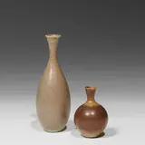 vases, two by Stig Lindberg and Berndt Friberg, Sweden, sold May 2022