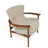 Ib Kofod-Larsen, Horseshoe lounge chair, model 655-15