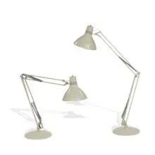 Jacob Jacobsen, L-1 adjustable task lamps, pair