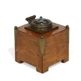 Turtleback inset inkwell by Tiffany Studios, sold Apr 2022