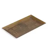 Carence Crafters, rectangular tray with Mackintosh rose motif