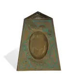 Carence Crafters, three-sided picture frame with decoration of birds and cherry blossom branches