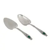 John Pontus Petterson, serving articles, two: cake server and spoon