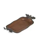 Joseph Heinrichs, calling card tray with bat handles