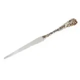 Gorham Manufacturing Company, Cairo letter opener with mokume handle and applied bird decoration
