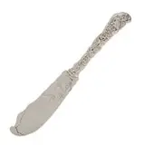 Gorham Manufacturing Company, Hizen master butter spreader with peasant and floral motif