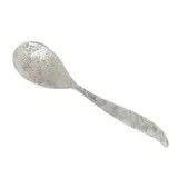 Towle Silversmiths, Aesthetic Movement serving spoon with water lily motif, Newburyport, USA