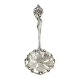 Fiorito bon-bon spoon with clematis motif by George W. Shiebler & Co., New York, USA, sold Apr 2022