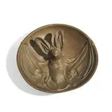 Anton Klein, bat dish with three-dimensional head, Austria