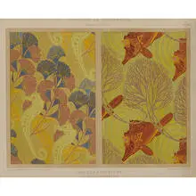 Édouard Bénédictus, Algues & Poissons (Seaweed & Fish), plate 28, from Album de la Décoration (3rd volume)