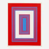 Richard Anuszkiewicz, Red, White and Blue (from the 1776 USA 1976: Bicentennial Prints portfolio)