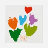 be of love '78 by Corita Kent, 1978, screenprint in colors, sold Apr 2020