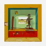 Ron Rizk, Levi Commission, 1999, oil on board