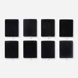 Charlotte Perriand, wall sconces, set of eight