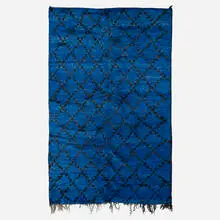 Moroccan, pile carpet, c. 1970, hand-knotted wool