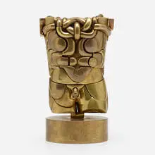 Goliath by Miguel Ortiz Berrocal, 1968-72, brass, sold Apr 2020