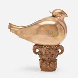 Paloma Jet by Miguel Ortiz Berrocal, 1976, bronze, brass, sold Apr 2020