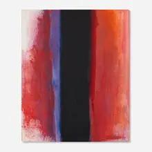 Cleve Gray, Small Autumn 2, 1969, acrylic on canvas