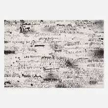 Cincinnati I by Jim Dine, 1969, lithograph, sold Apr 2020