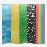 Jim Dine, Landscape Screen, 1969, screenprint on linen canvas