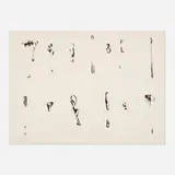 Tools by Jim Dine, 1971, lithograph, sold Apr 2020