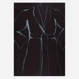 Night Portrait by Jim Dine, 1969, lithograph on Fabriano black paper, sold Apr 2020