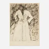 Jim Dine, Self Portrait in Zinc & Acid, 1964, etching on Rives BFK