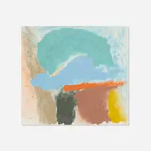 Glenora (Sketch) by Friedel Dzubas, 1976, acrylic on canvas, sold Apr 2020