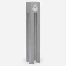 Shigeru Uchida, Dear Morris clock, 1989, lacquered wood, glass