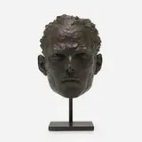 Christophe Charbonnel, Masque de David II, 2016, bronze