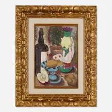 Still Life by John Graham, 1926, oil on canvas, sold Mar 2020